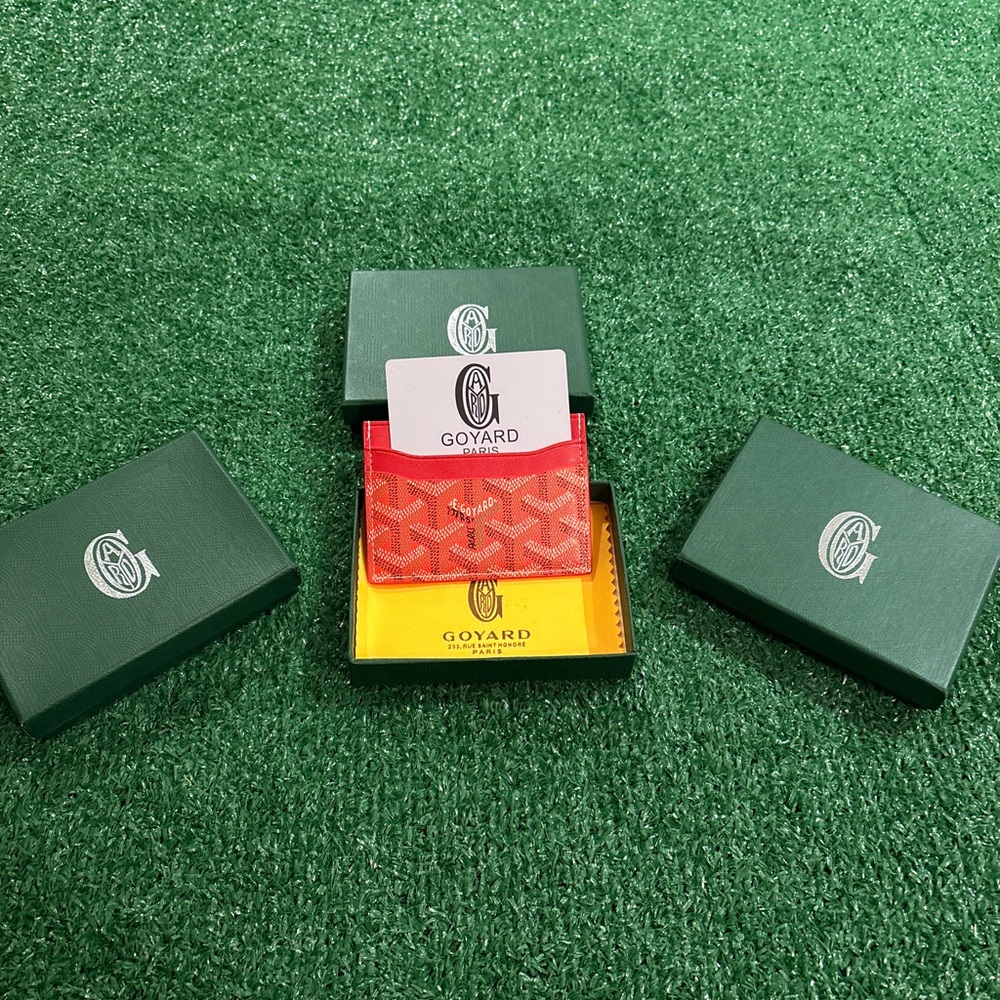 Red Designer Card Holder
